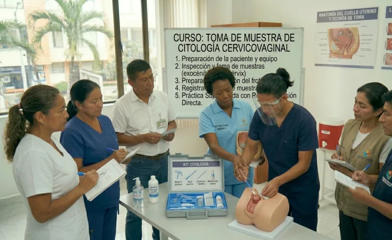 Detección temprana de cáncer de cuello uterino