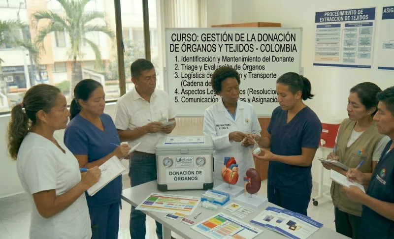 Gestión de la donación de órganos y tejidos
