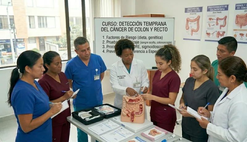 Detección temprana de cáncer de colon y recto
